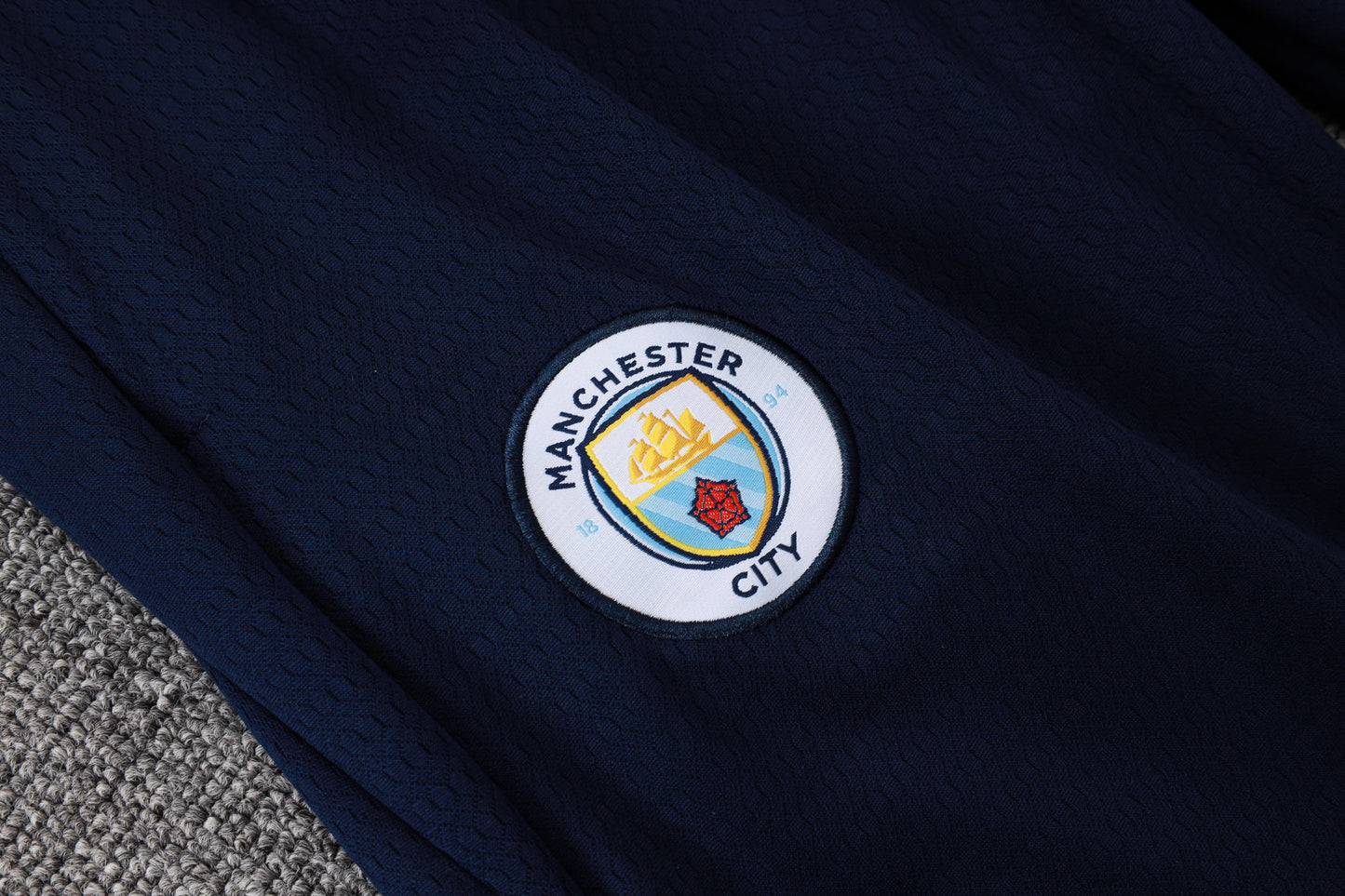 Manchester City Light Green Tracksuit Half-Zip 25/26