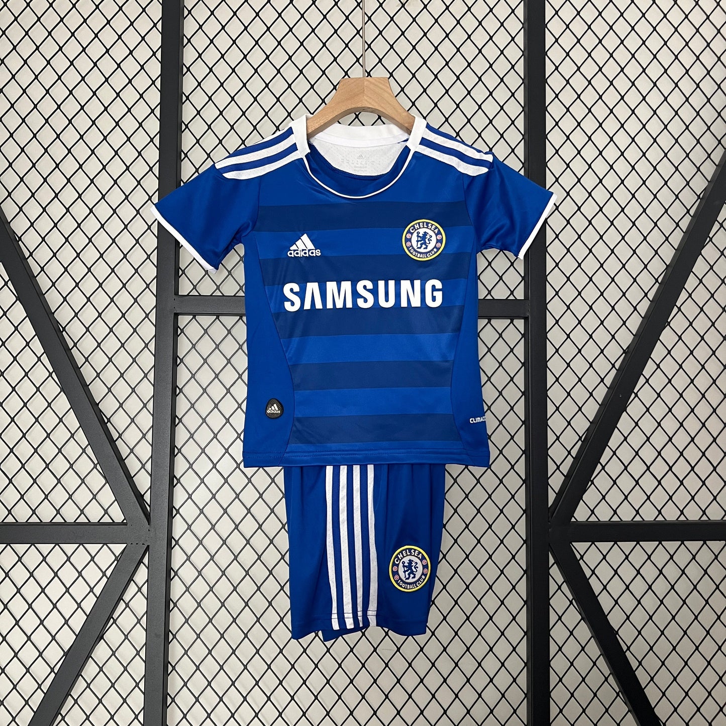 Chelsea Home Champions League 2012 Kit Kids Retro