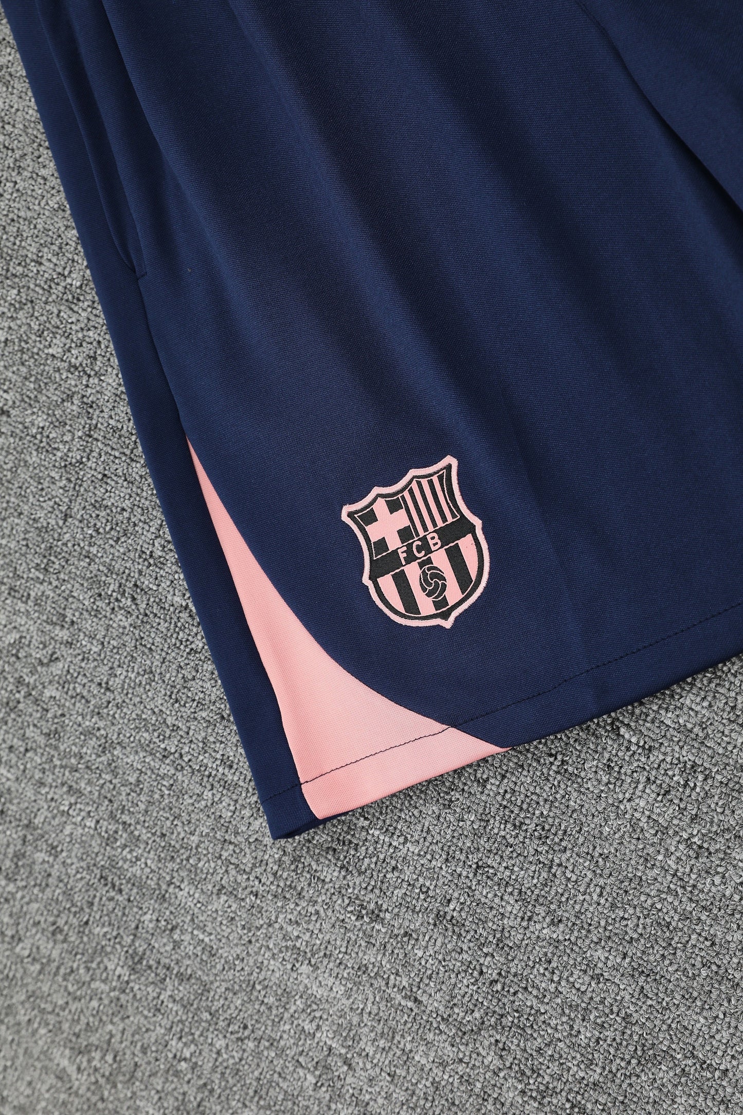 Kit Tank Top + Shorts Barcelona Cream/Dark Blue 25/26