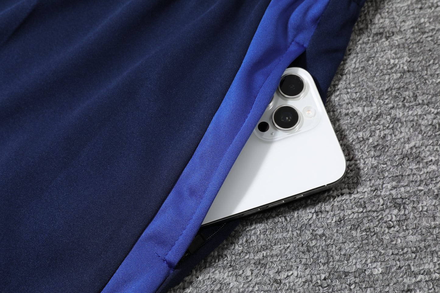 Al-Nassr Dark Blue Polo + Pants Kit 25/26