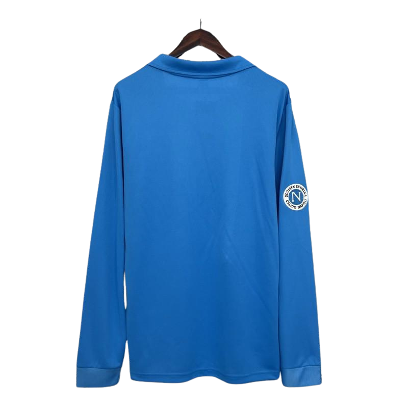 Napoli Home Jersey 87/88 Retro Long Sleeve