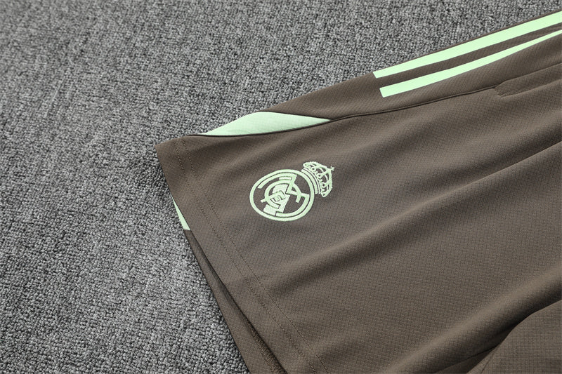 Kit Shirt + Shorts Real Madrid Green/Grey Training 25/26