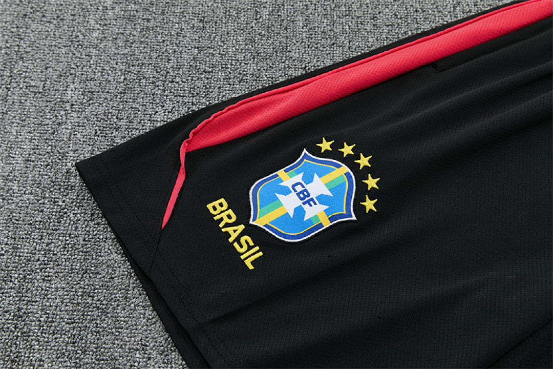Completino Manica Corta Brasile 2026 Uomo | Kit Allenamento - CalcioVivo