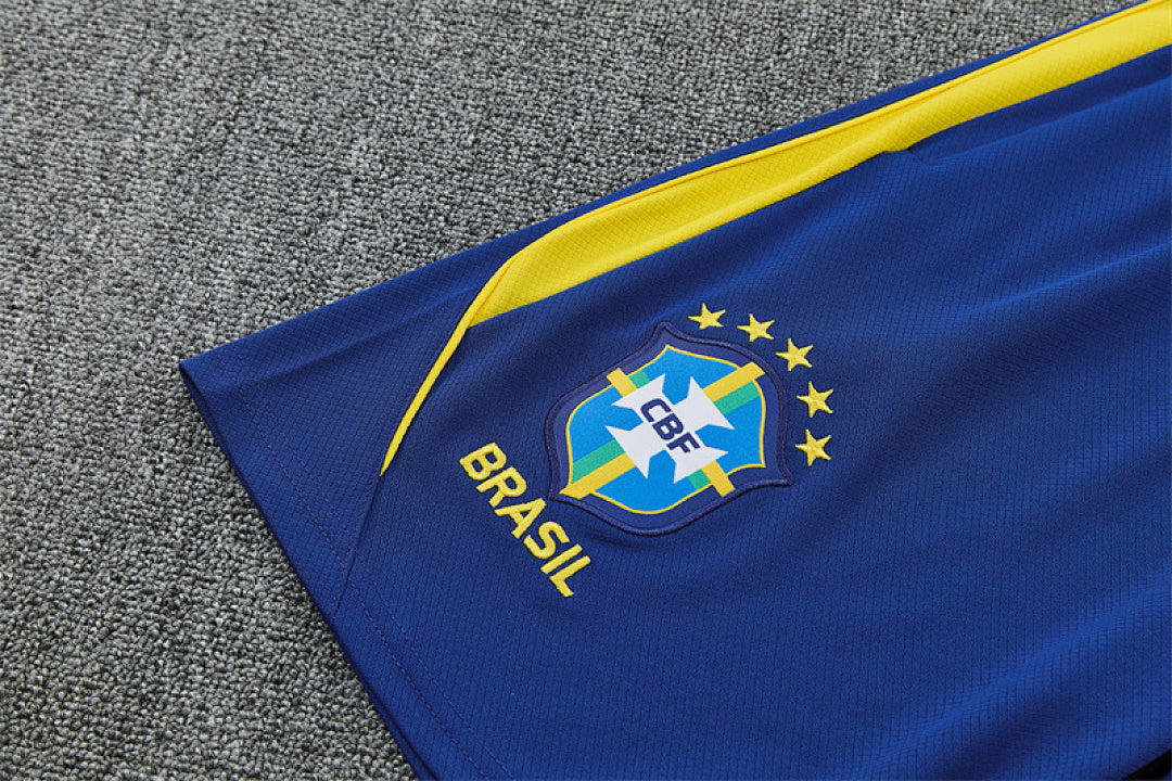 Completino Manica Corta Brasile 26/27 Uomo | Kit Allenamento - CalcioVivo