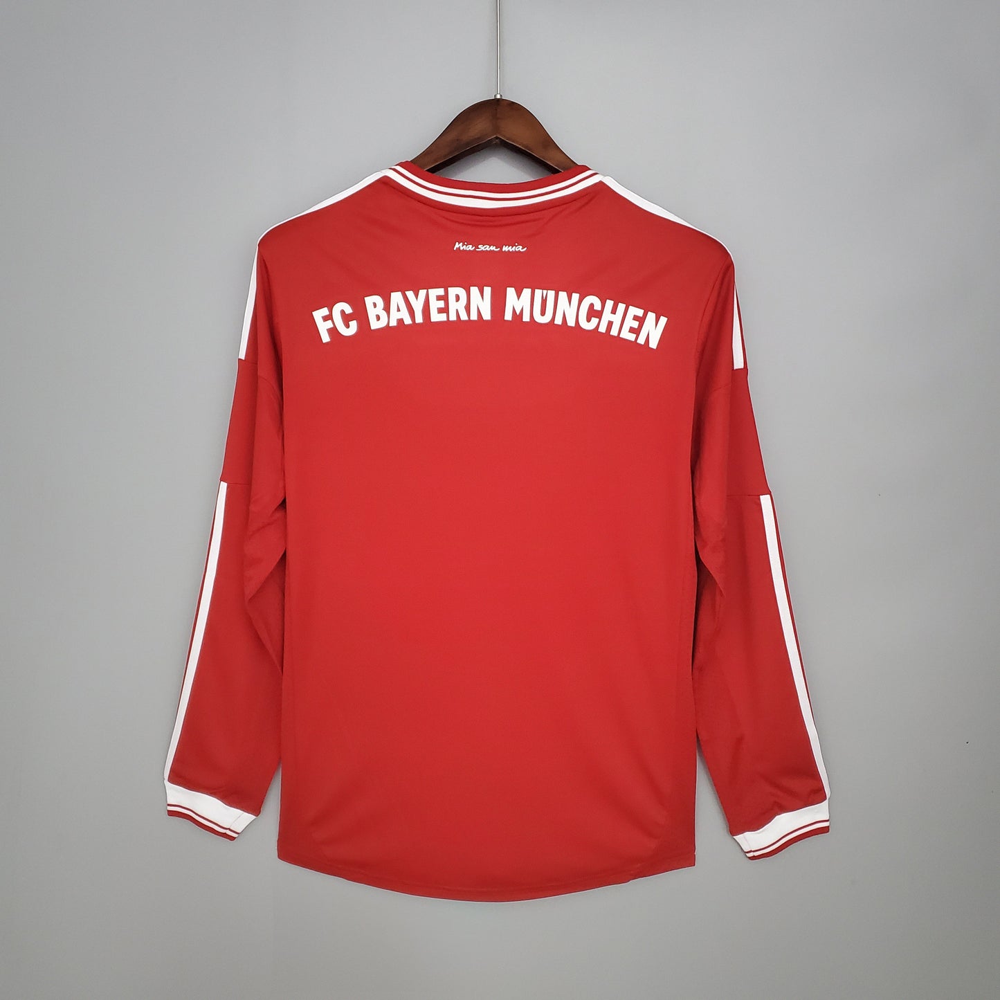 Bayern München Home Jersey 13-14 Retro Long Sleeve