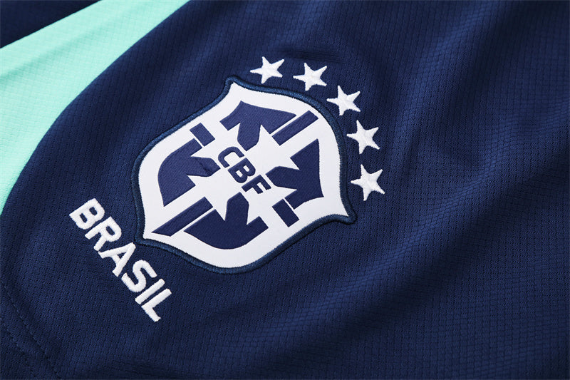 Kit Shirt + Shorts Brazil Colorful 25/26