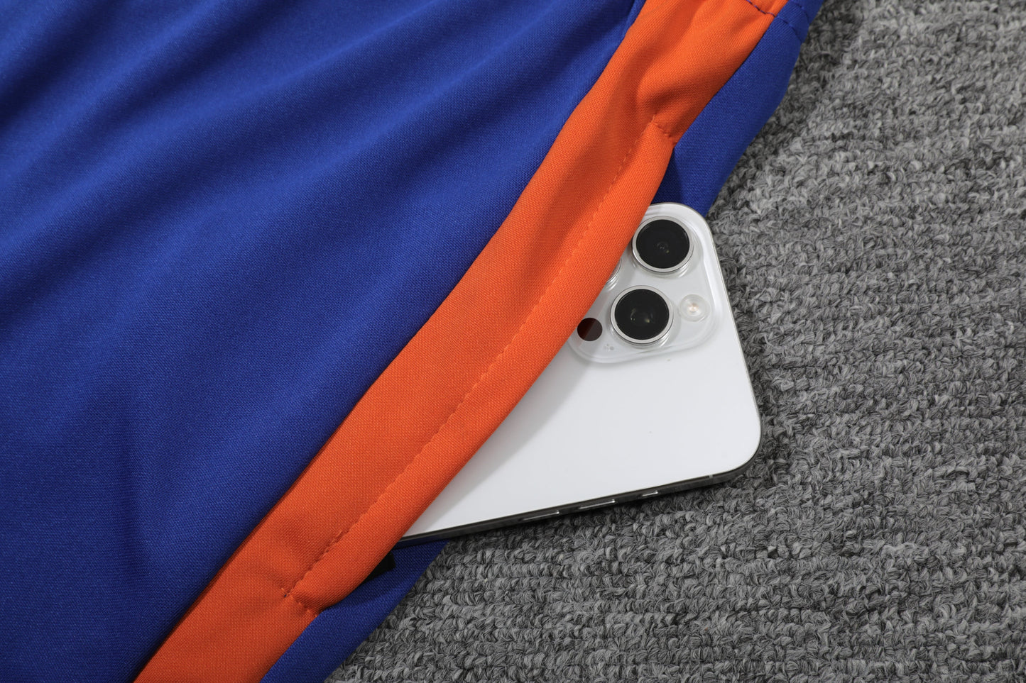 Kit Polo + Pants Juventus Orange/Blue 25/26