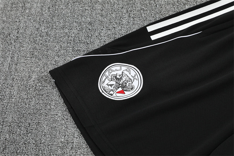 Kit Shirt + Shorts Ajax White/Black Training 25/26