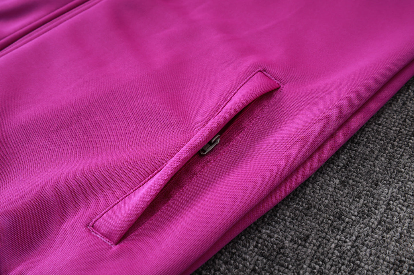 Barcelona Trainingsanzug mit durchgehendem Reißverschluss, Rosa/Blau, 25/26