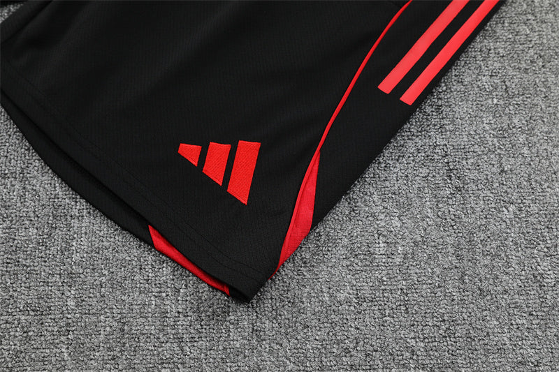 Kit Shirt + Shorts Manchester United Red/Black Training 25/26