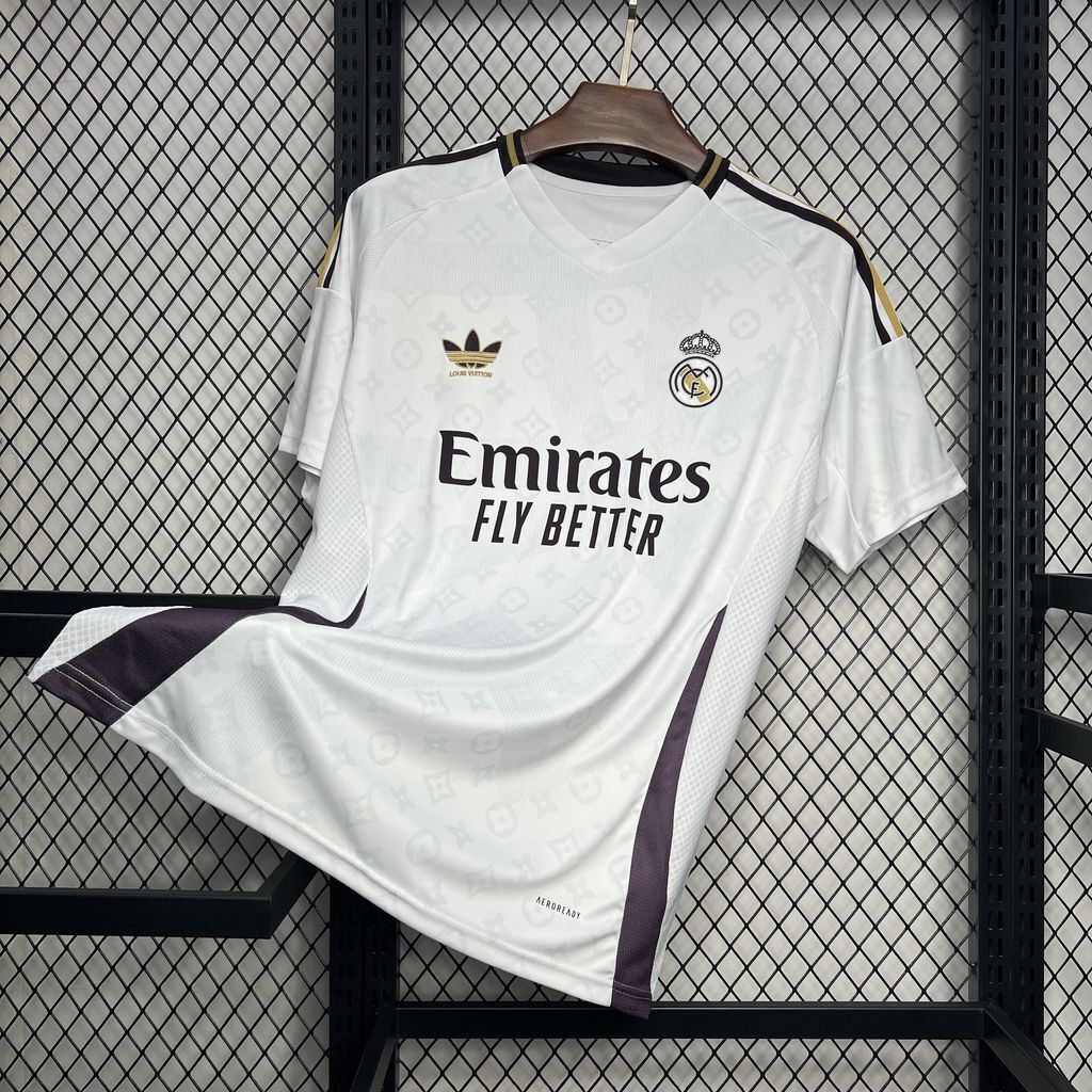 Real Madrid x Louis Vuitton White Jersey 24/25