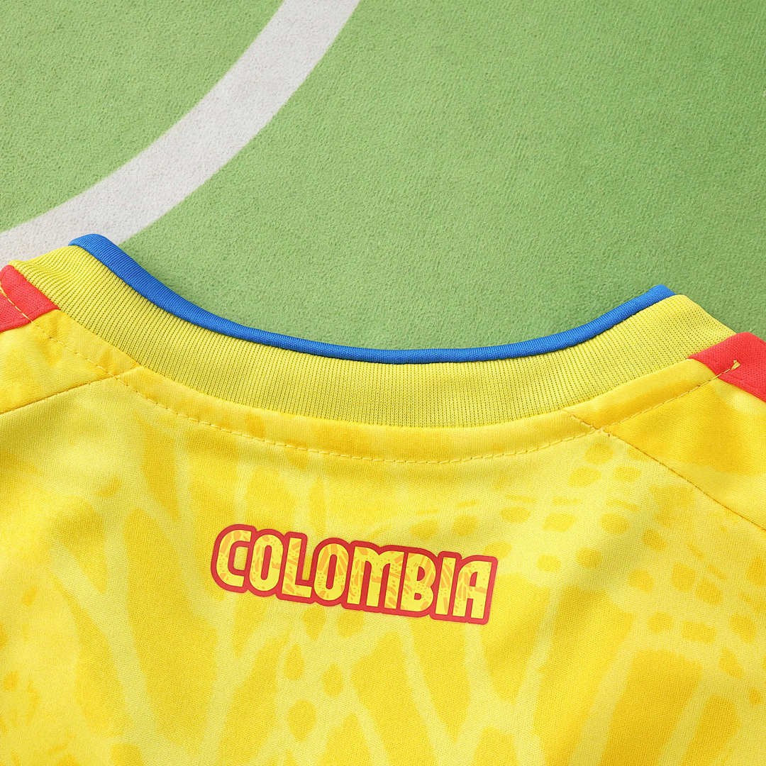 Kolumbien Heimtrikot Langarm 25/26