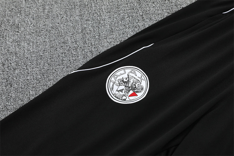 Tracksuit Ajax White/Black Training 25/26 - CalcioVivo