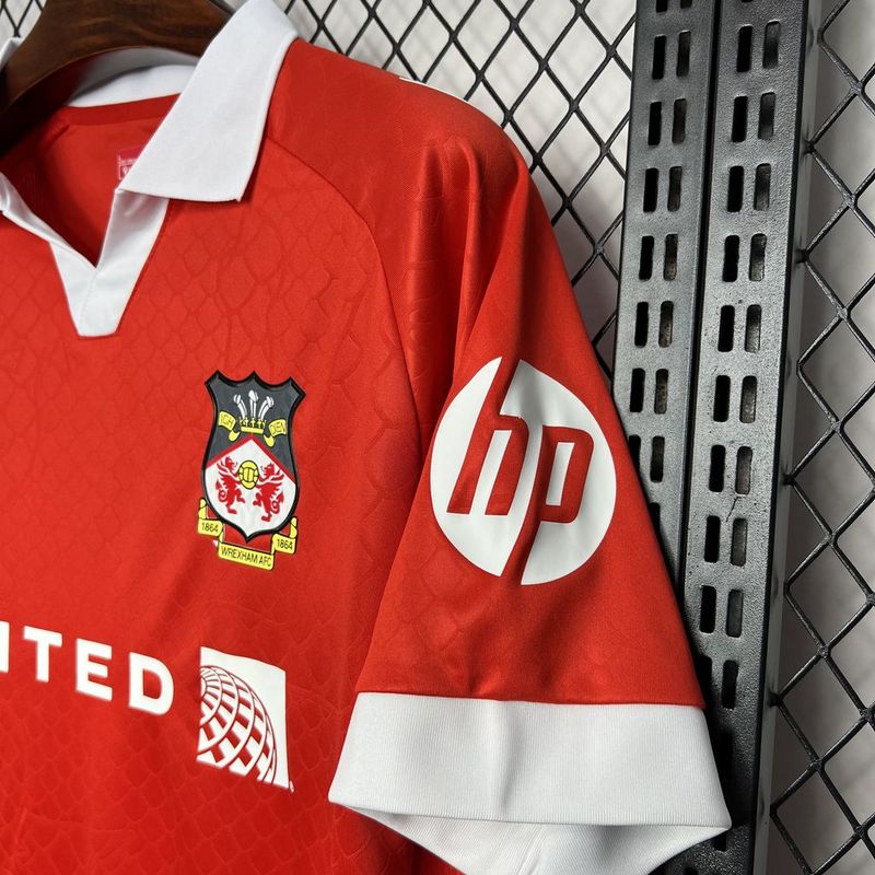 Wrexham Home Jersey 24/25 - CalcioVivo