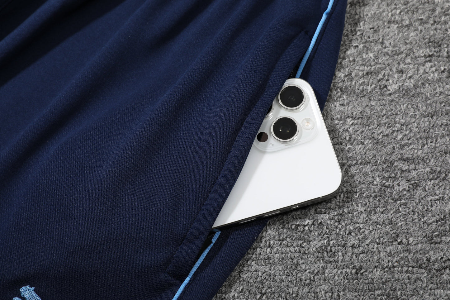 Kit Polo + Pants Manchester City White/Dark Blue 25/26