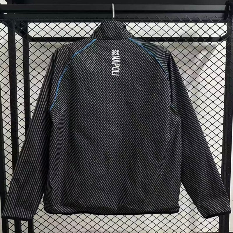 Napoli Black Windbreaker