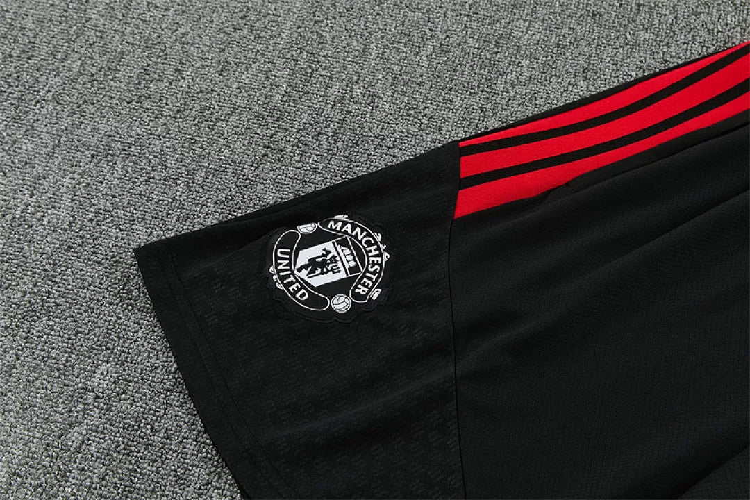 Completino Manica Corta Manchester United 26/27 Uomo Rosso | Kit Allenamento