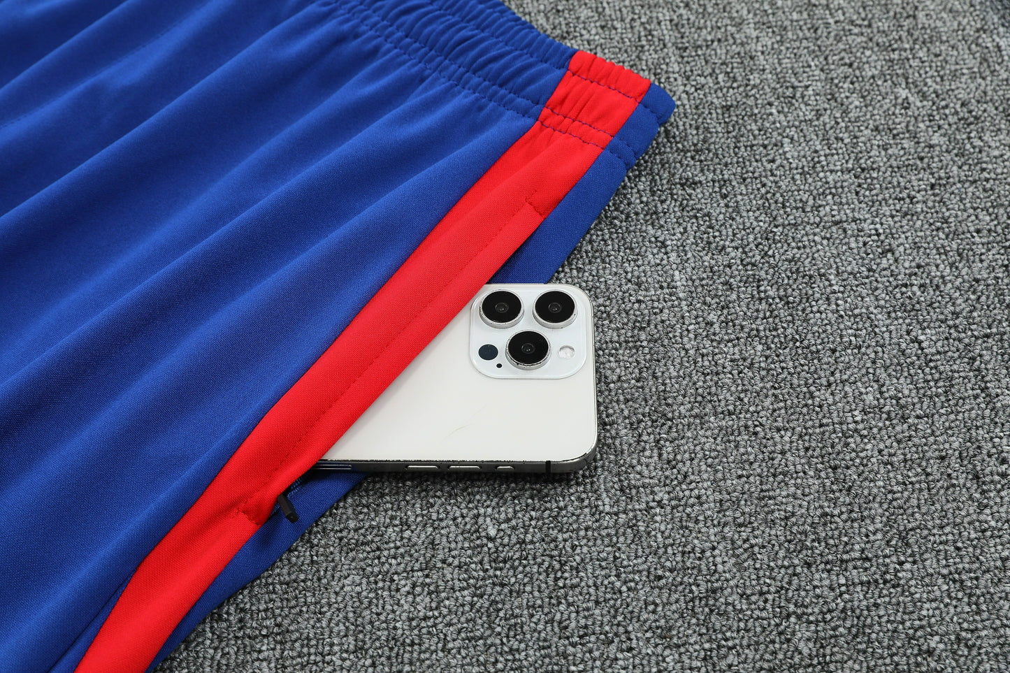 Kit Polo + Pants Spain Red/Blue 25/26