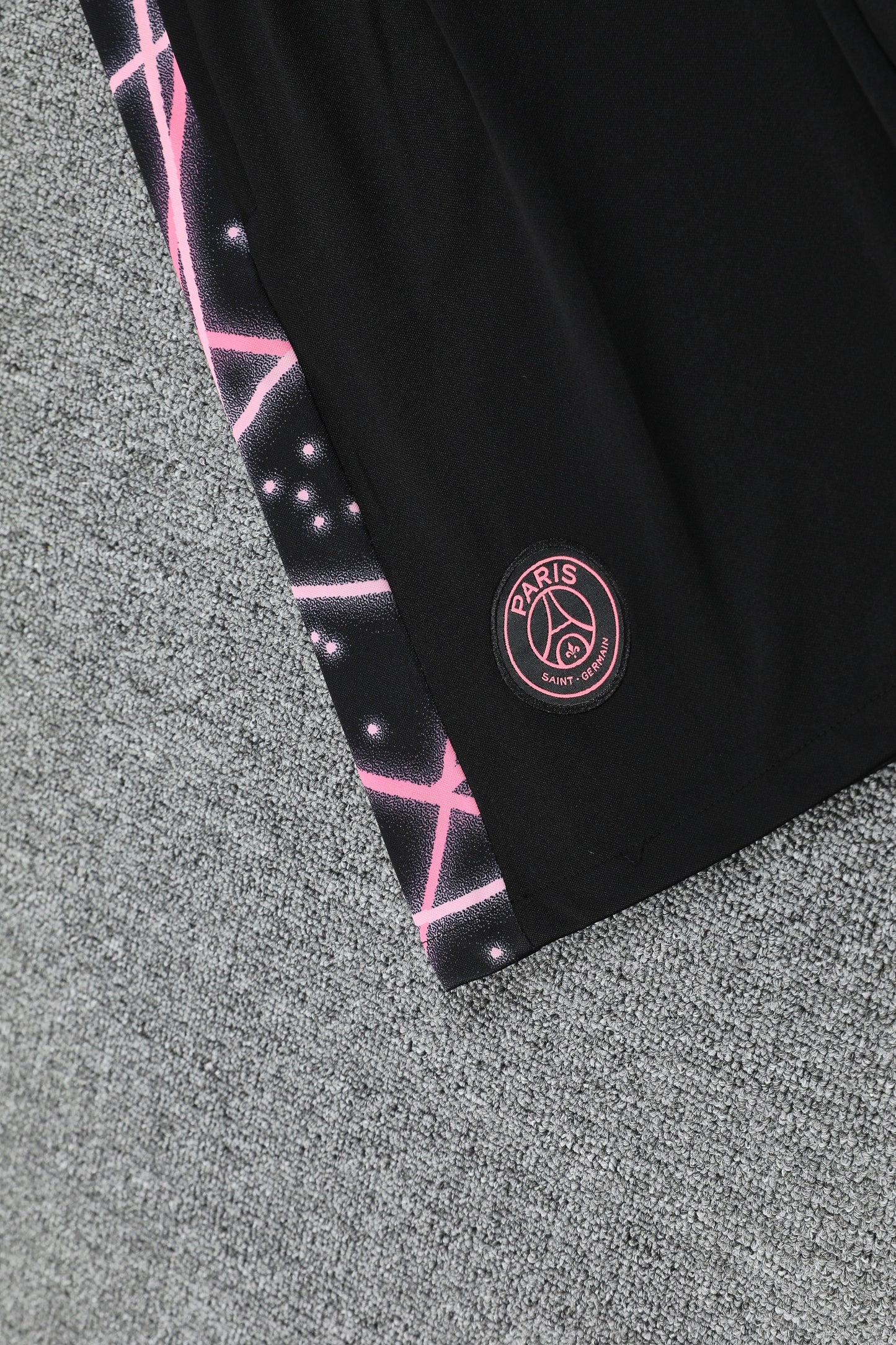 PSG Pink/Black Training Tank Top + Shorts Kit 25/26