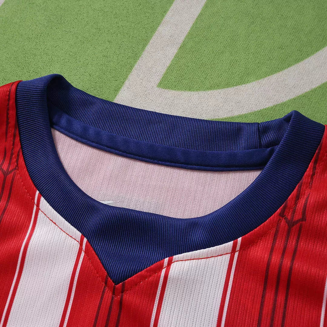 Kit Bambino Atlético De Madrid Home 26/27 Rosso e Bianco | Kit da Calcio - CalcioVivo