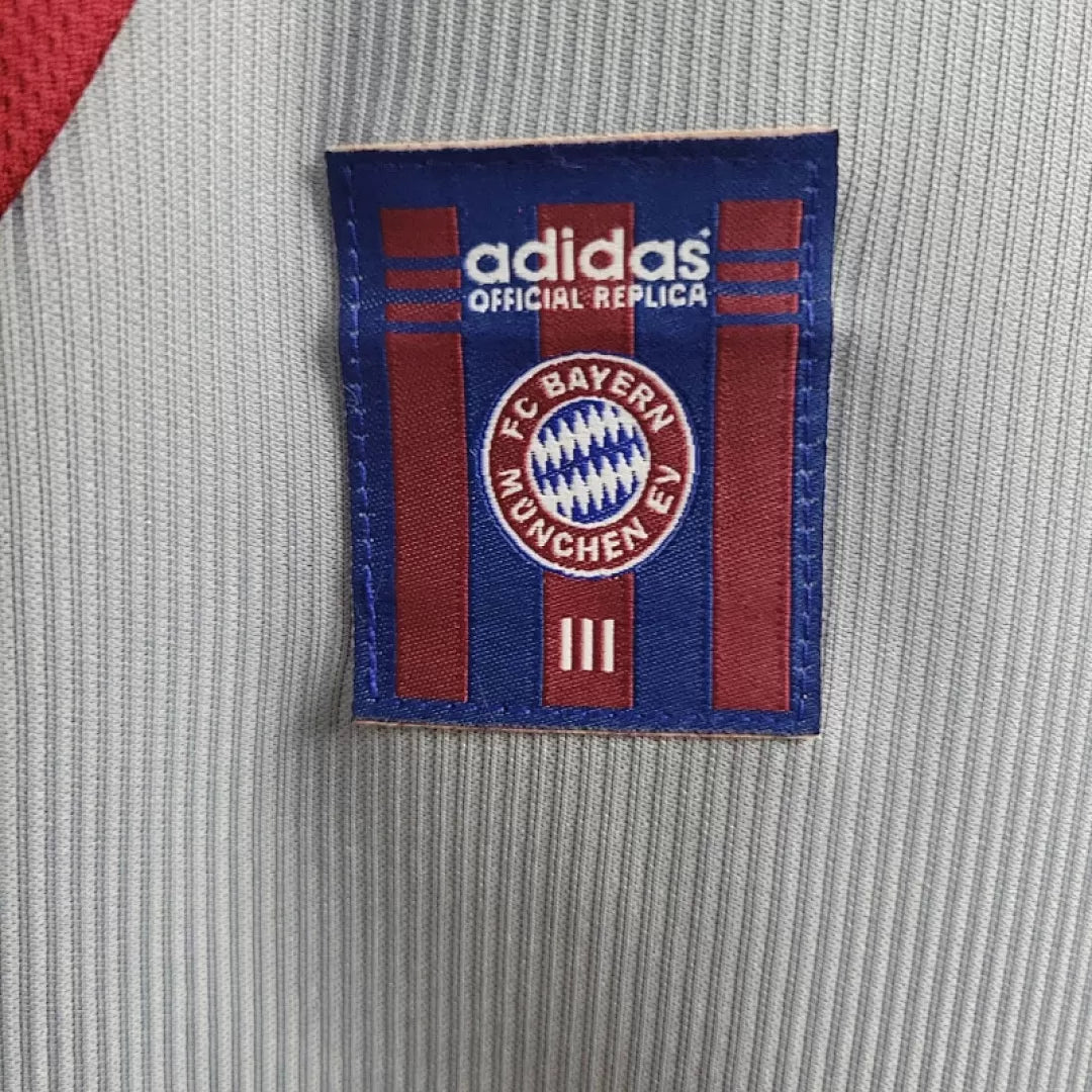Maglia Bayern Munich Away 98/99 Retro Uomo Bianco/Rosso | Maglia da Calcio