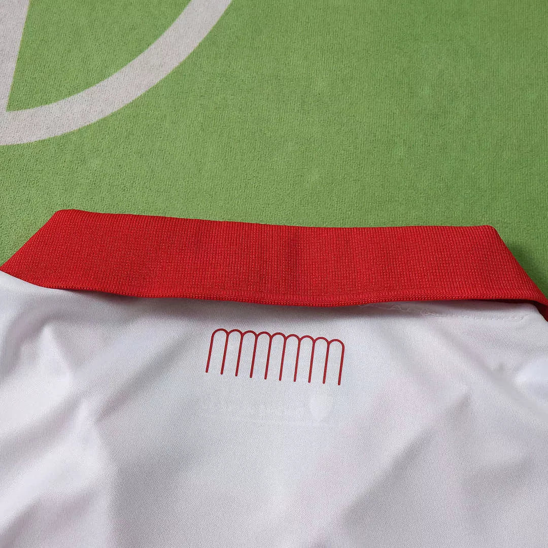 Maglia Monaco Home 26/27 Uomo Rosso e Bianco | Maglia da Calcio - CalcioVivo