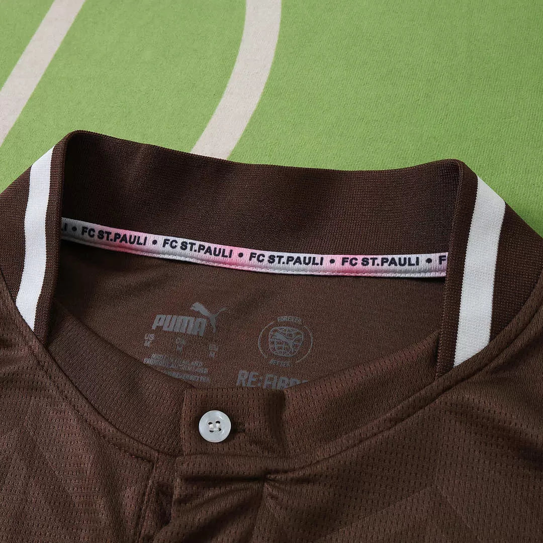 Maglia St Pauli Home 26/27 Uomo Marrone | Maglia da Calcio