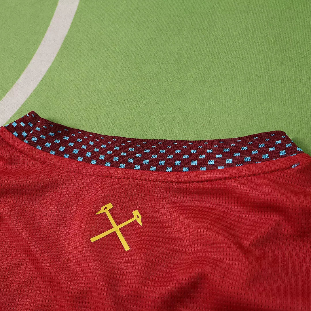 Maglia West Ham Home 26/27 Uomo Rosso Claret e Azzurro | Maglia da Calcio