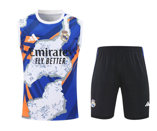 Kit Tank Top + Shorts Real Madrid Training 25/26