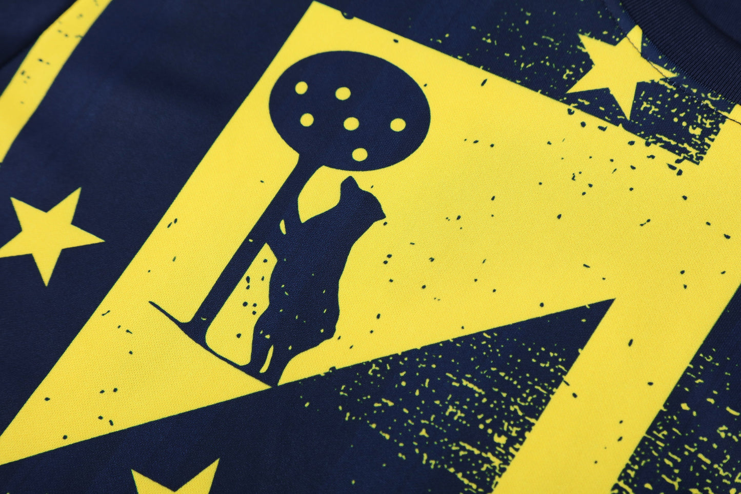 Kit Shirt + Shorts Atlético de Madrid Blue/Yellow 25/26