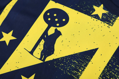 Kit Shirt + Shorts Atlético de Madrid Blue/Yellow 25/26