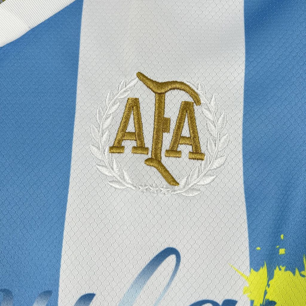 Argentina 2024-25 Adidas 50th Anniversary Messi Jersey