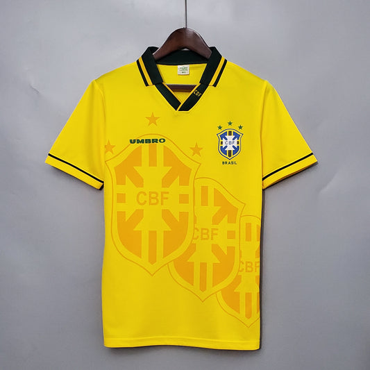 Brazil Home Jersey 1994 Retro