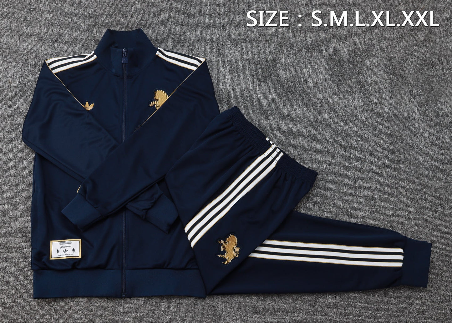 Juventus Dark Blue Tracksuit Full-Zip 25/26