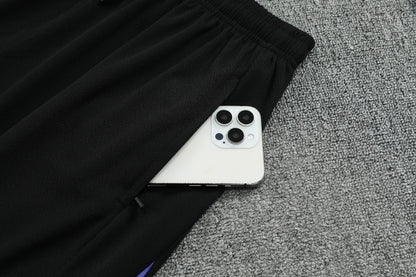Kit Tank Top + Shorts Real Madrid Training Black/Purple 25/26