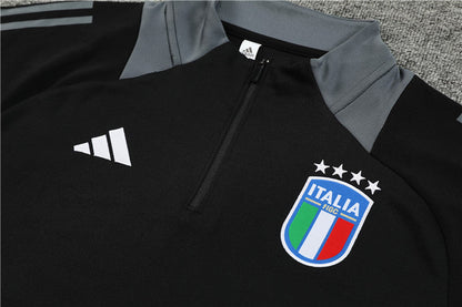 Tracksuit Italy Black Training 24/25