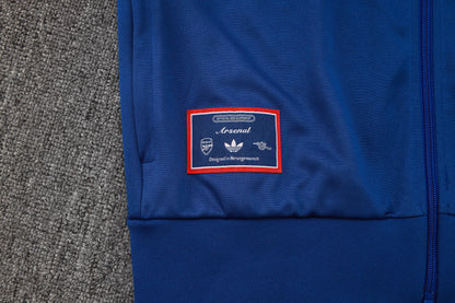 Arsenal Blue Tracksuit Full-Zip 25/26