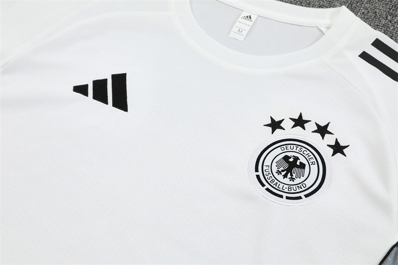 Kit Shirt + Shorts Germany White/Black Training 25/26