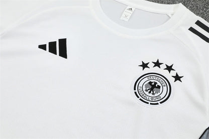 Kit Shirt + Shorts Germany White/Black Training 25/26