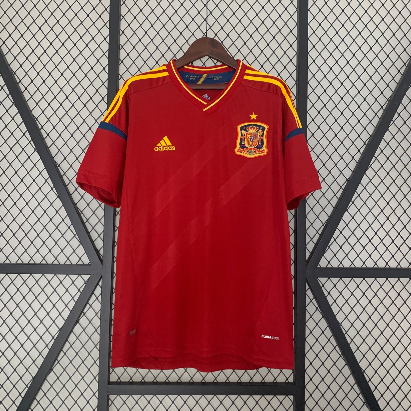 Spain Home Jersey 2012 Retro