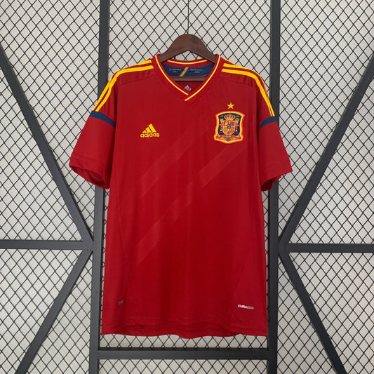 Spain Home Jersey 2012 Retro