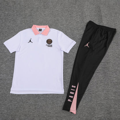 Kit Polo + Pants PSG White/Black 25/26