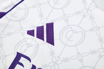 Kit Shirt + Shorts Real Madrid White/Black/Purple 25/26