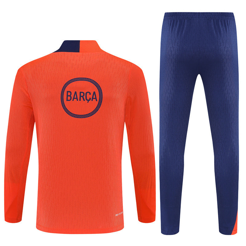 Tracksuit Barcelona Orange/Dark Blue 25/26