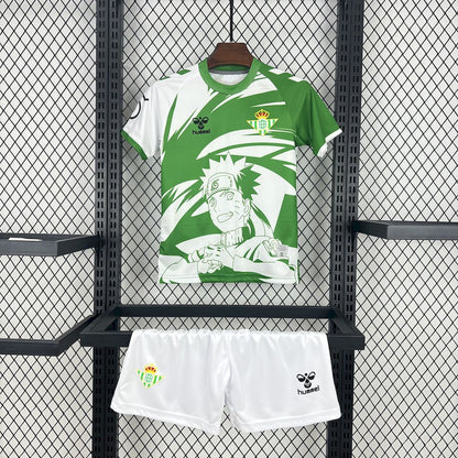 Real Betis x Naruto 2025 Kit Kids