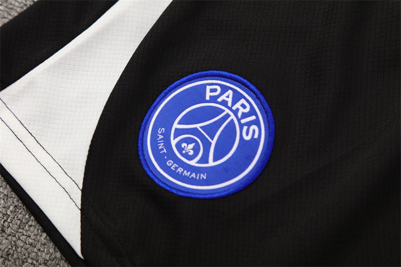 Kit Shirt + Shorts PSG Black/White 25/26