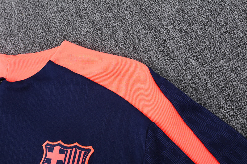 Tracksuit Barcelona Dark Blue/Pink Training 24/25