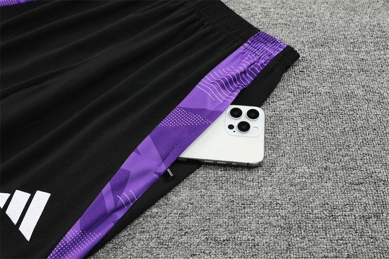 Tracksuit Real Madrid Black/Purple Training 24/25