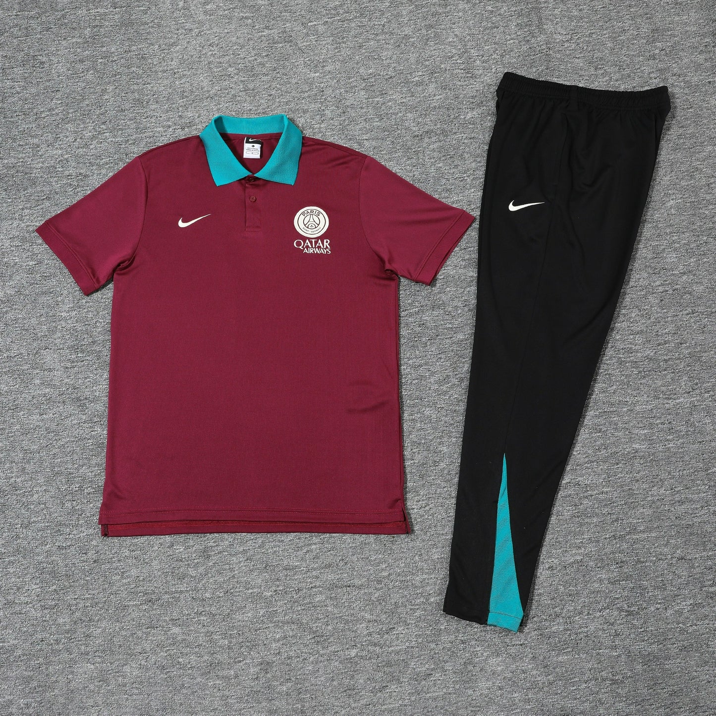 Kit Polo + Pants PSG Red/Black 25/26