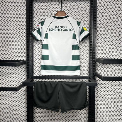 Sporting CP 2001/03 Home Retro Kids Kit